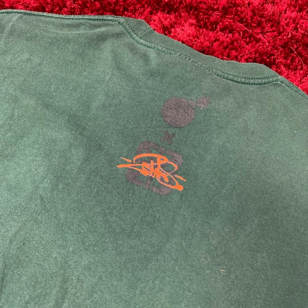 The Hundreds Shirt Large Green 3M Large Skateboard - Picture 6 of 7